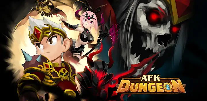 AFK Dungeon : Idle Action RPG — Android game banner