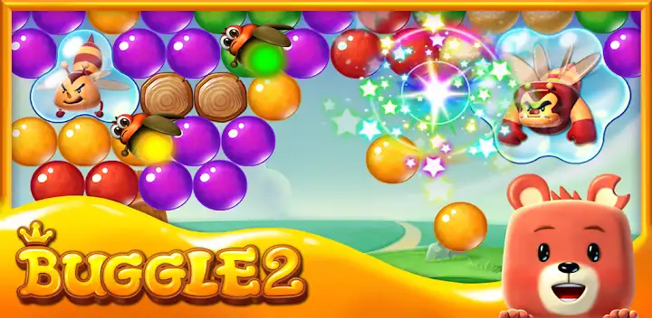 Buggle 2: Color Bubble Shooter — Android game banner