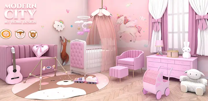 My Home Design - Modern City — Android game banner