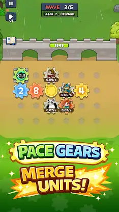 Gear Fortress: Hero Defense screenshot 1