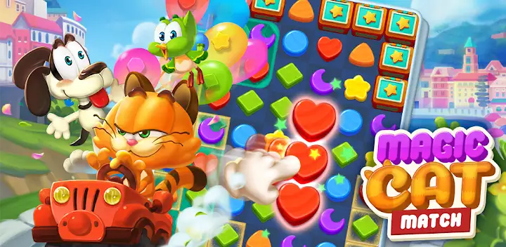 Magic Cat Match — Android game banner