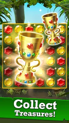 Jungle Gem Blast: Wild Jewels screenshot 4