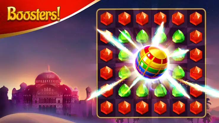 Jewels & Genies: Aladdin Quest screenshot 2