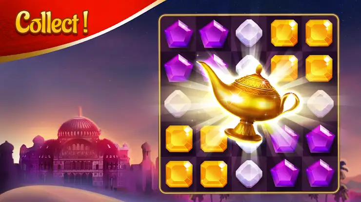 Jewels & Genies: Aladdin Quest screenshot 1