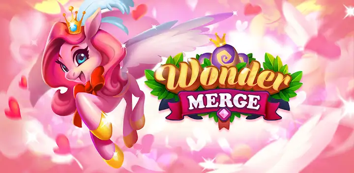 Wonder Merge - Match 3 Puzzle — Android game banner