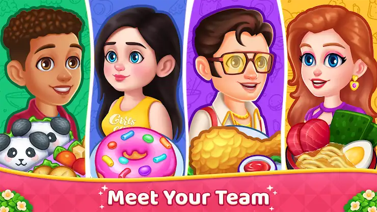 Cooking Run : Food Games screenshot 1