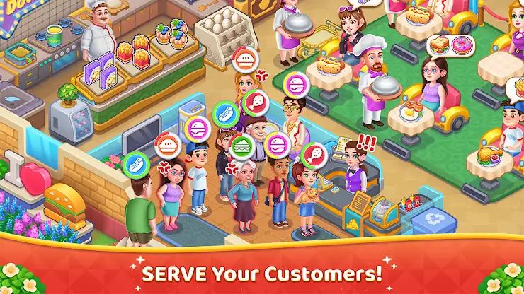 Cooking Run : Food Games screenshot 2