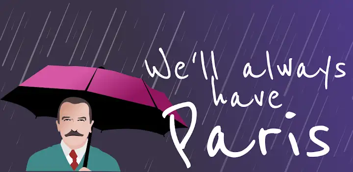 We'll always have Paris — Android game banner