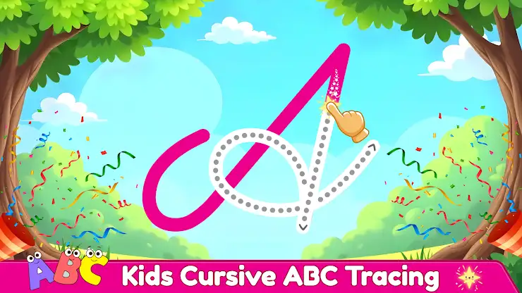 ABC Alphabet & Cursive Tracing screenshot 2