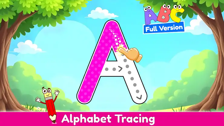 ABC Alphabet & Cursive Tracing screenshot 1