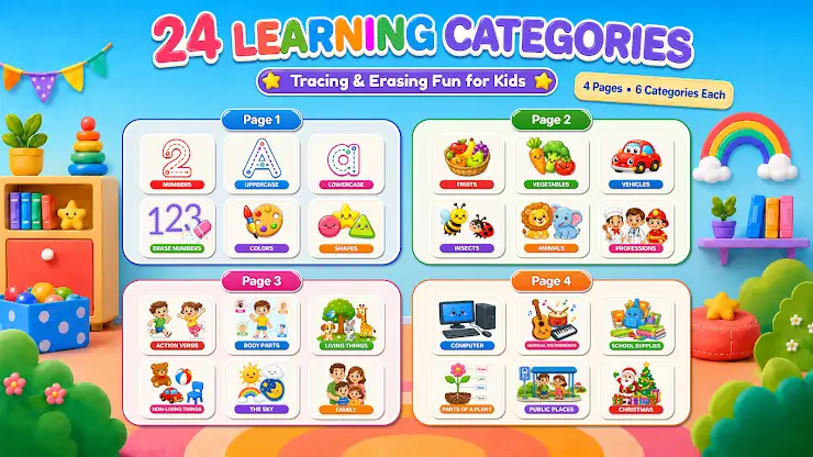 123 Numbers Alphabet Tracing screenshot 2