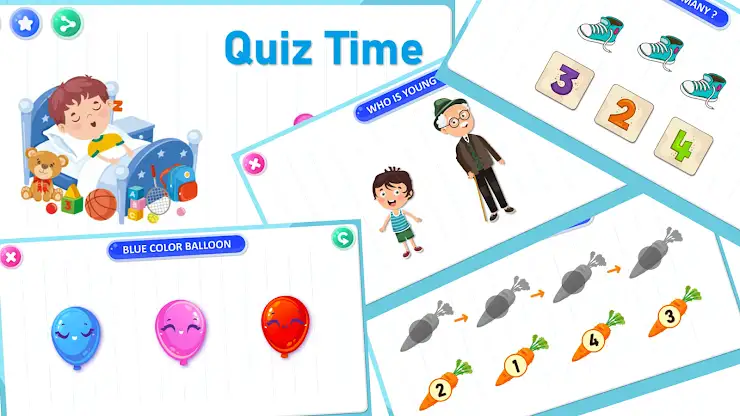 Quiz game for preprimary kids screenshot 5