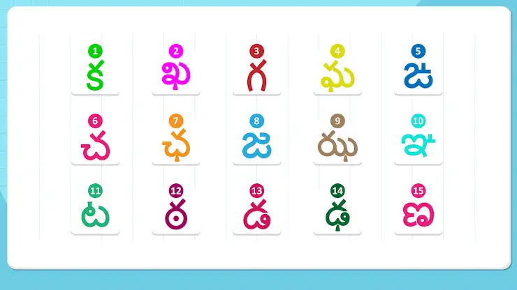 Kids Telugu Alphabet Tracing screenshot 6