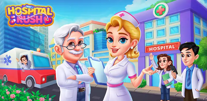 Clinic Craze: Hospital Tycoon — Android game banner