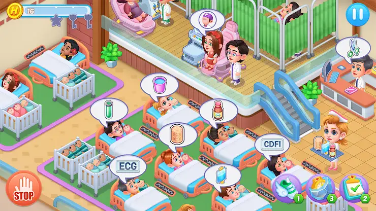 Clinic Craze: Hospital Tycoon screenshot 1