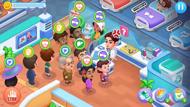 Clinic Craze: Hospital Tycoon screenshot 2