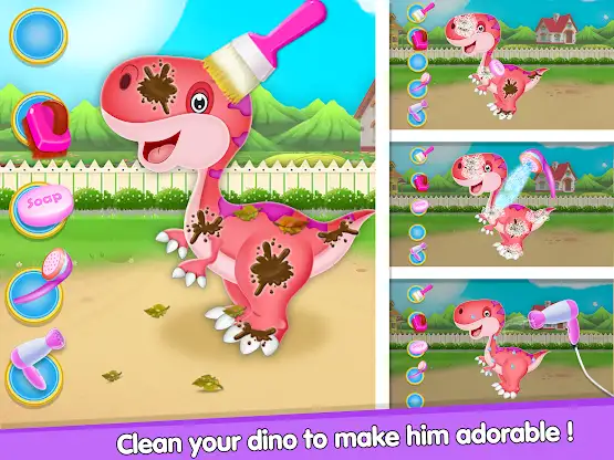 Dinosaur Baby Care For Kids screenshot 3