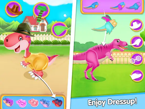 Dinosaur Baby Care For Kids screenshot 2