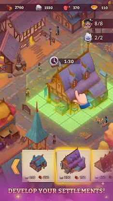 Vampire Legacy. City Builder screenshot 1