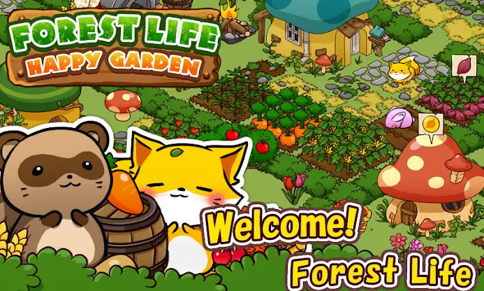 Happy Garden - pets games screenshot 1