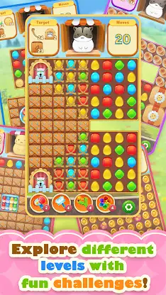 Hamster Life match and home screenshot 8