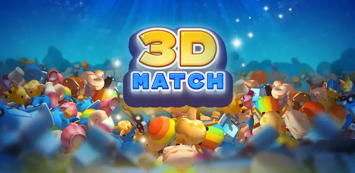 3D Match Triple Match Puzzle — Android game banner