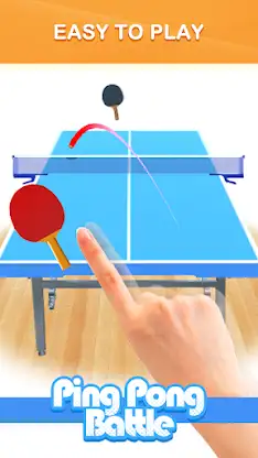Ping Pong Battle -Table Tennis screenshot 1