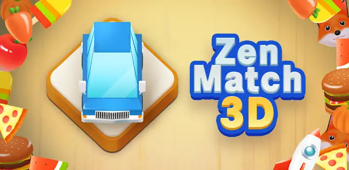 Zen Match 3D - Triple Match — Android game banner