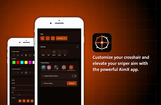 AimX: Custom Crosshair For FPS screenshot 1