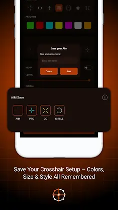 AimX: Custom Crosshair For FPS screenshot 3