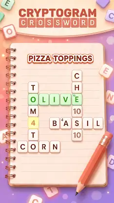 Cryptogram Crossword screenshot 1