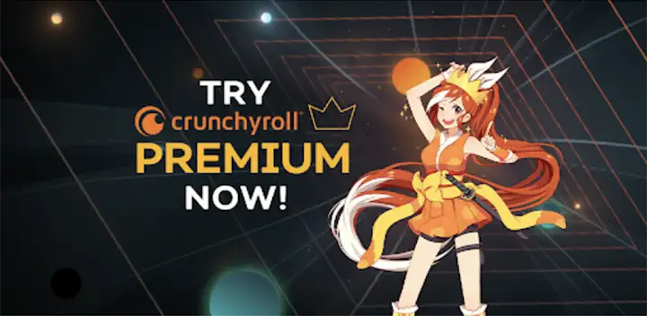 Crunchyroll: Anime Streaming — Android app banner