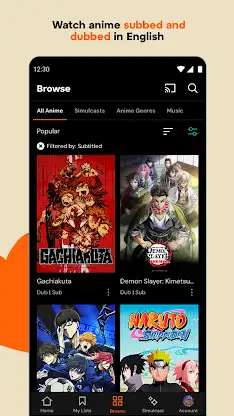 Crunchyroll: Anime Streaming screenshot 4