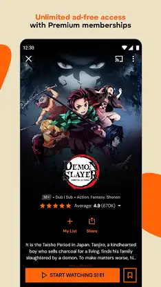 Crunchyroll: Anime Streaming screenshot 3