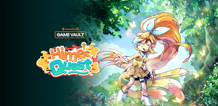 Crunchyroll: Hime's Quest — Android game banner