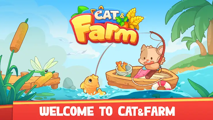 Meow Town - Cat Farm Adventure screenshot 1