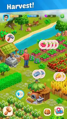 Gemstone Island: Farm Game screenshot 3