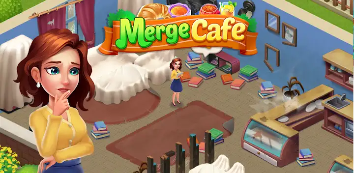 Merge Cafe Premium -Home Decor — Android game banner