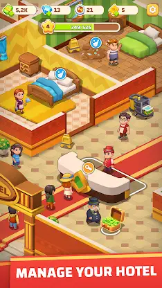 My Tiny Hotel - Idle Simulator screenshot 1