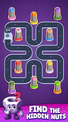 Nut Sort Factory screenshot 2
