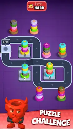 Nut Sort Factory screenshot 3