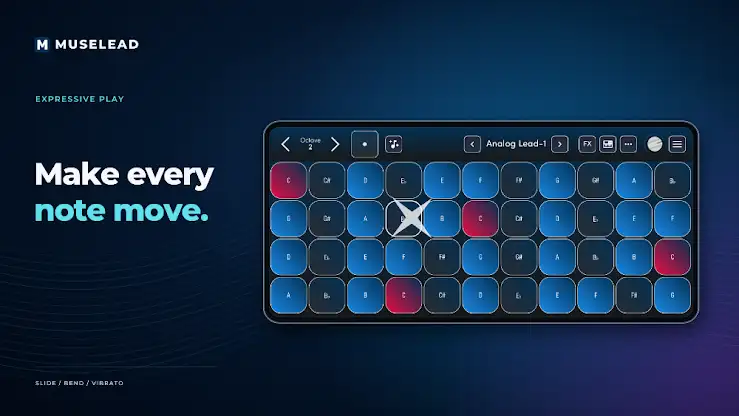 MuseLead Synthesizer Pro screenshot 2