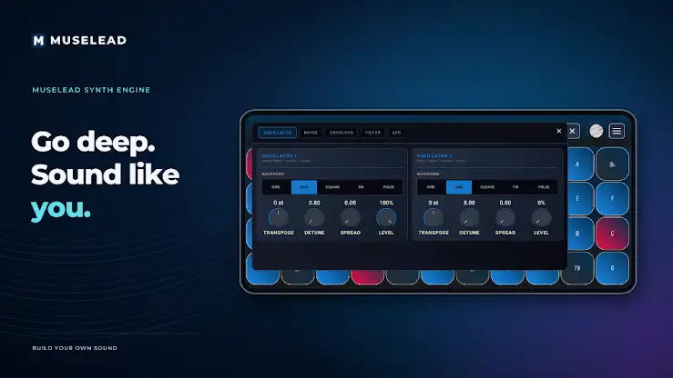 MuseLead Synthesizer Pro screenshot 4