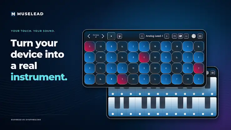 MuseLead Synthesizer Pro screenshot 1