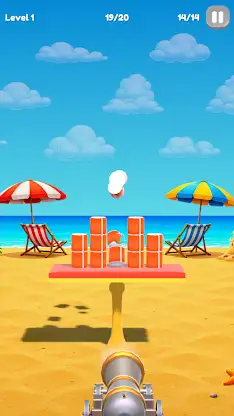Knock Fest! Cannon Knockdown screenshot 1