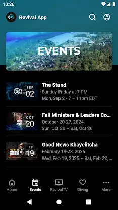 RevivalApp screenshot 2