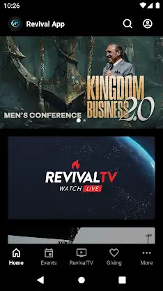 RevivalApp screenshot 1