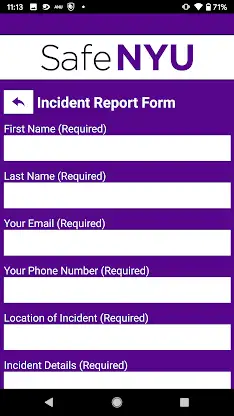 Safe NYU screenshot 5