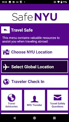 Safe NYU screenshot 6