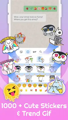 Emoji Keyboard: Themes & Fonts screenshot 3